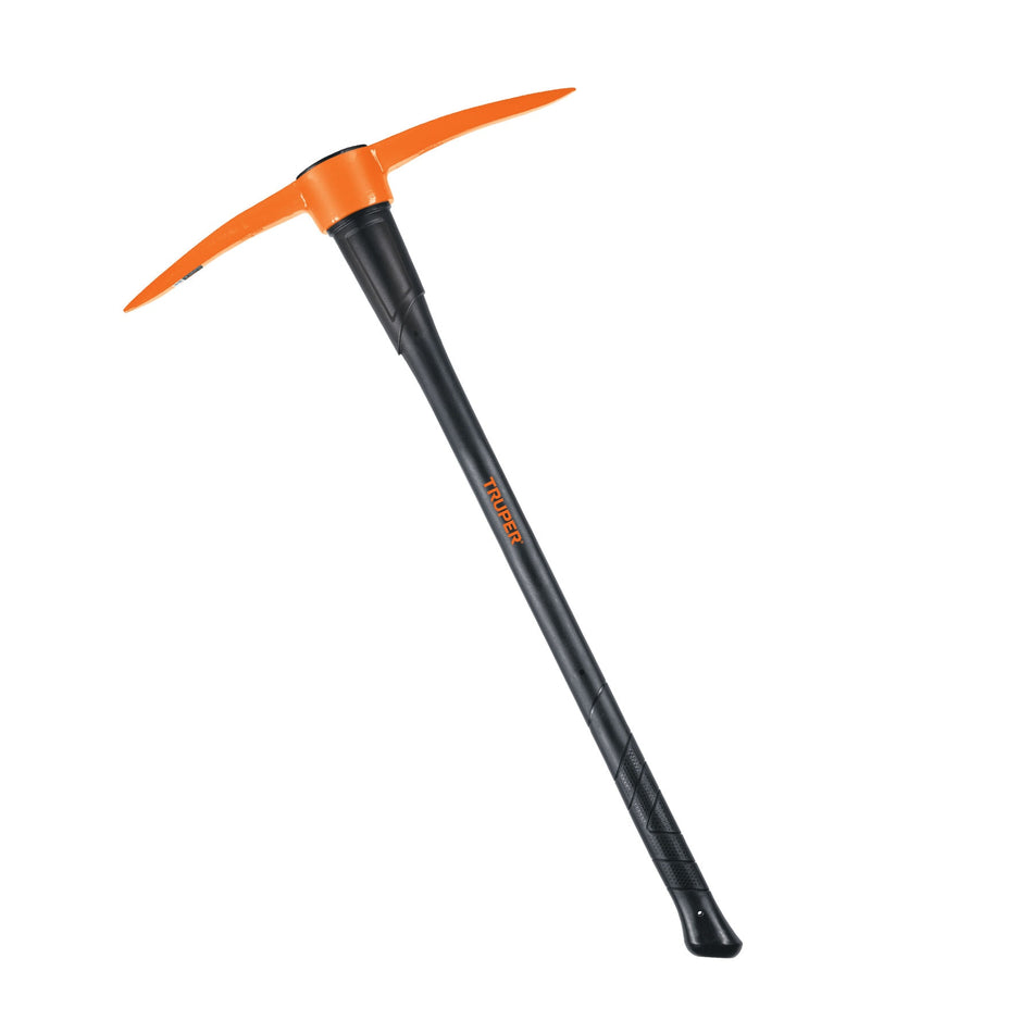Pico-Pico Truper 5 lb Mango Fibra Vidrio 36" - Herramienta Profesional para Romper Tierra Dura y Desenterrar Raíces