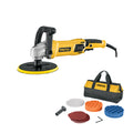 Pulidora Rotativa PRETUL 7 Pulgadas 1200W Profesional - Elimina Rayones y Restaura Brillo en Autos, Metales y Plásticos - Motor Potente con Velocidad Variable - PULA-7P