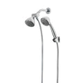 Regadera Doble Fija y Teléfono 3-1/4" Cromo FOSET AERO - ABS Alta Presión