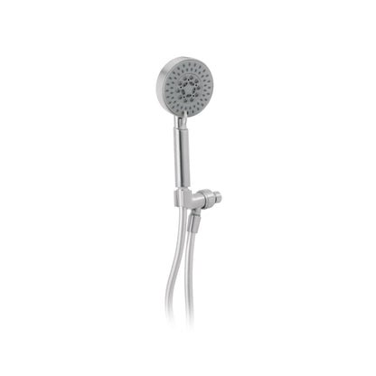 Regadera de Teléfono 4 Pulgadas Satín con Soporte FOSET ELEMENT