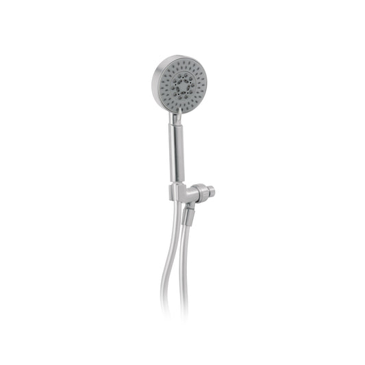 Regadera de Teléfono 4 Pulgadas Satín con Soporte FOSET ELEMENT