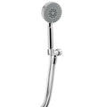 Regadera Teléfono 4 Pulgadas Cromada con Soporte FOSET ELEMENT - Regadera de Mano