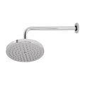 Regadera de Baño Cromada 8 Pulgadas con Brazo - Plato Redondo FOSET ELEMENT