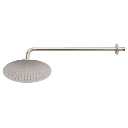 Regadera FOSET RIVIERA 10 Pulgadas con Brazo Ajustable Acabado Satín