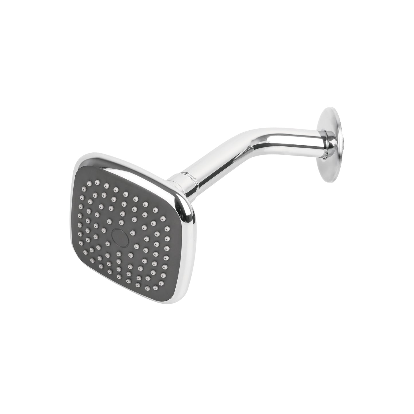 Regadera Cuadrada 3-3/4" Acero Inoxidable FOSET BASIC - Brazo Ajustable