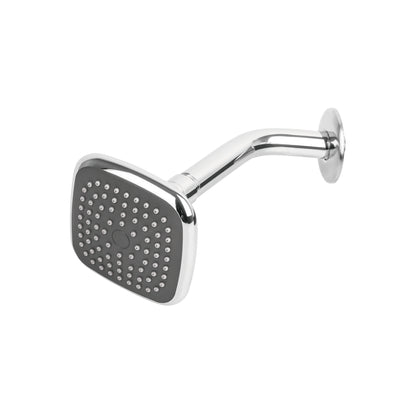 Regadera Cuadrada 3-3/4" Acero Inoxidable FOSET BASIC - Brazo Ajustable