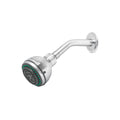Regadera para Baño 5 Funciones con Brazo y Chapetón 3-1/4" FOSET AQUA