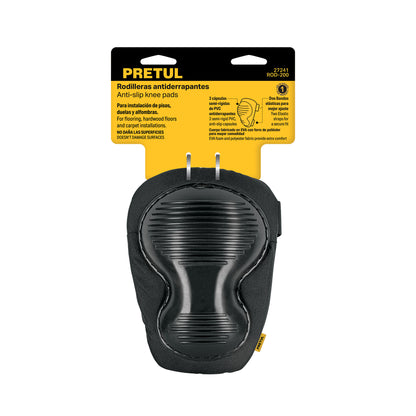 Rodilleras Anti-Derrapantes Doble Cápsula EVA Pretul ROD-200 - Protección Profesional para Instalación de Pisos y Alfombras
