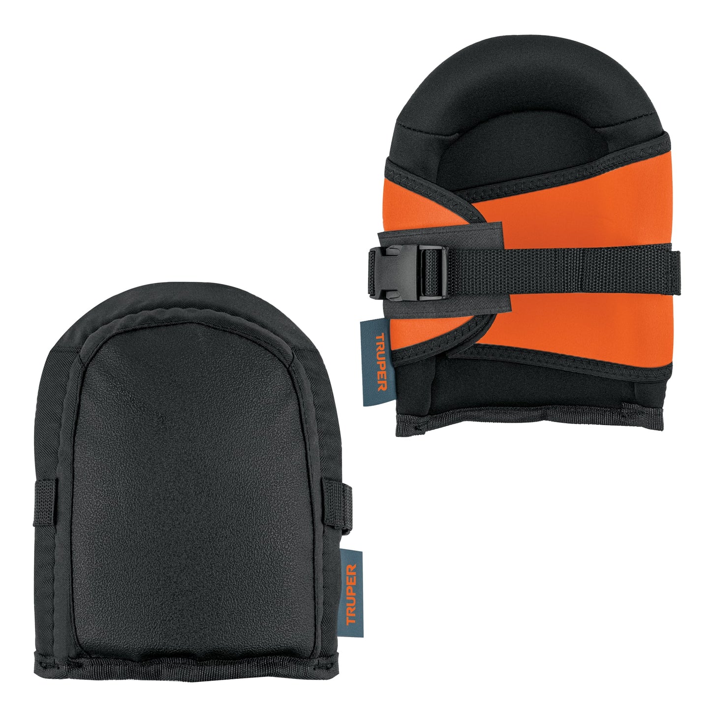 Rodilleras Ergonómicas Truper ROD-300 con Gel y EVA - Protección Profesional para Trabajo en Pisos Duros - Transpirables y Ajustables