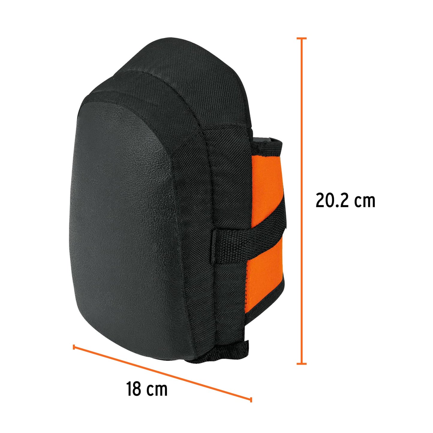 Rodilleras Ergonómicas Truper ROD-300 con Gel y EVA - Protección Profesional para Trabajo en Pisos Duros - Transpirables y Ajustables