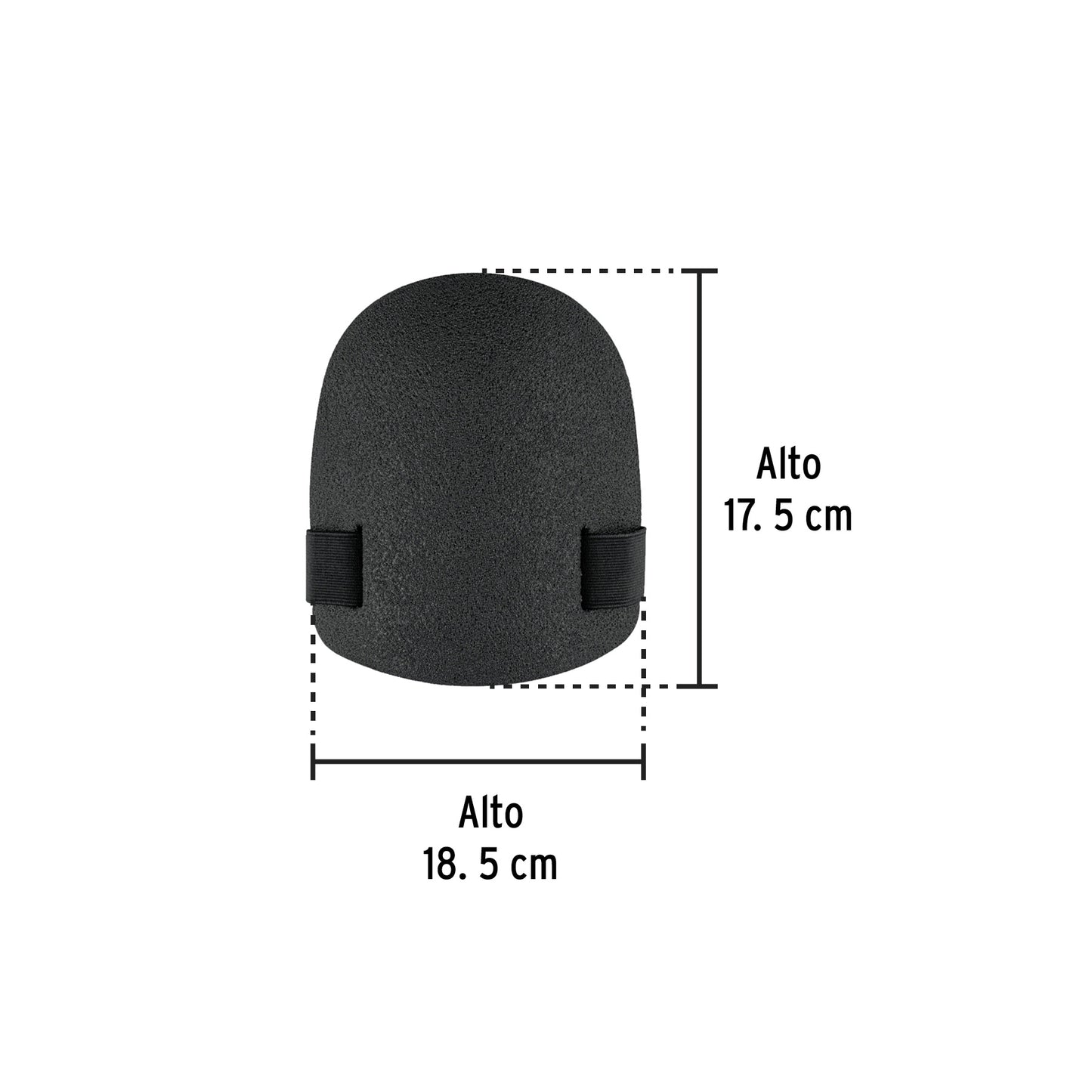 Rodilleras Ultraligeras Pretul ROD-100 - Protección Ergonómica para Jardinería y Trabajos del Hogar con Espuma de Polietileno