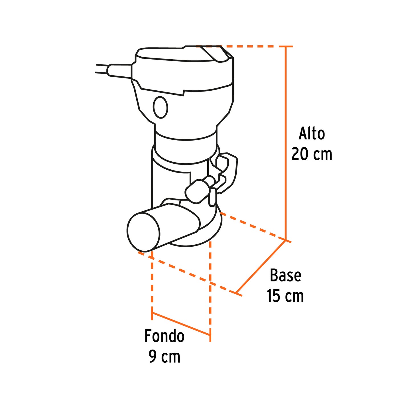 Router Rebajadora Industrial TRUPER 710W 3/4HP - Herramienta Profesional para Carpintería y Trabajos de Precisión en Madera - Modelo ROU-MN