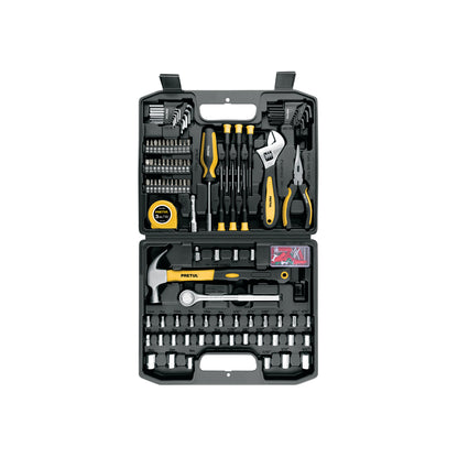 Juego de Herramientas Pretul 104 Piezas SET-104 - Kit Completo Profesional con Estuche Organizador para Reparación y Mantenimiento