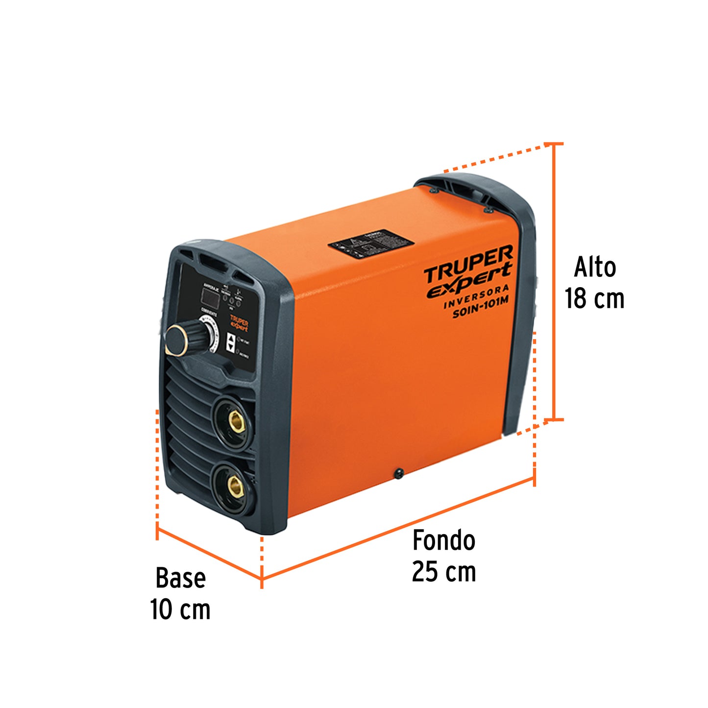 Mini soldadora inversora 100A, 127V, TRUPER EXPERT