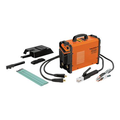 Soldadora Inversora TRUPER 200A Bi-Voltaje SOIN-200BT - Solución Portátil para Soldadura Profesional SMAW TIG - Sistema Automático 127/220V Sin Cambio de Conectores - Electrodo Revestido y Tungsteno Hasta 5/32 Pulgadas