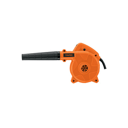 Sopladora y aspiradora eléctrica Truper 650W, ideal para taller y jardín. Potente, versátil y fácil de usar.