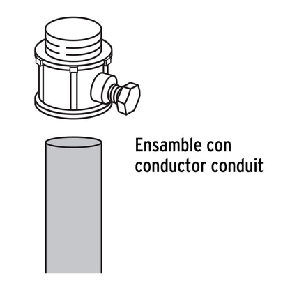Tubo conduit eléctrico 1/2" pared extra delgada 0.7 mm, etiqueta azul, 3 metros. Ideal para instalaciones eléctricas residenciales y comerciales. Marca VOLTECK®.