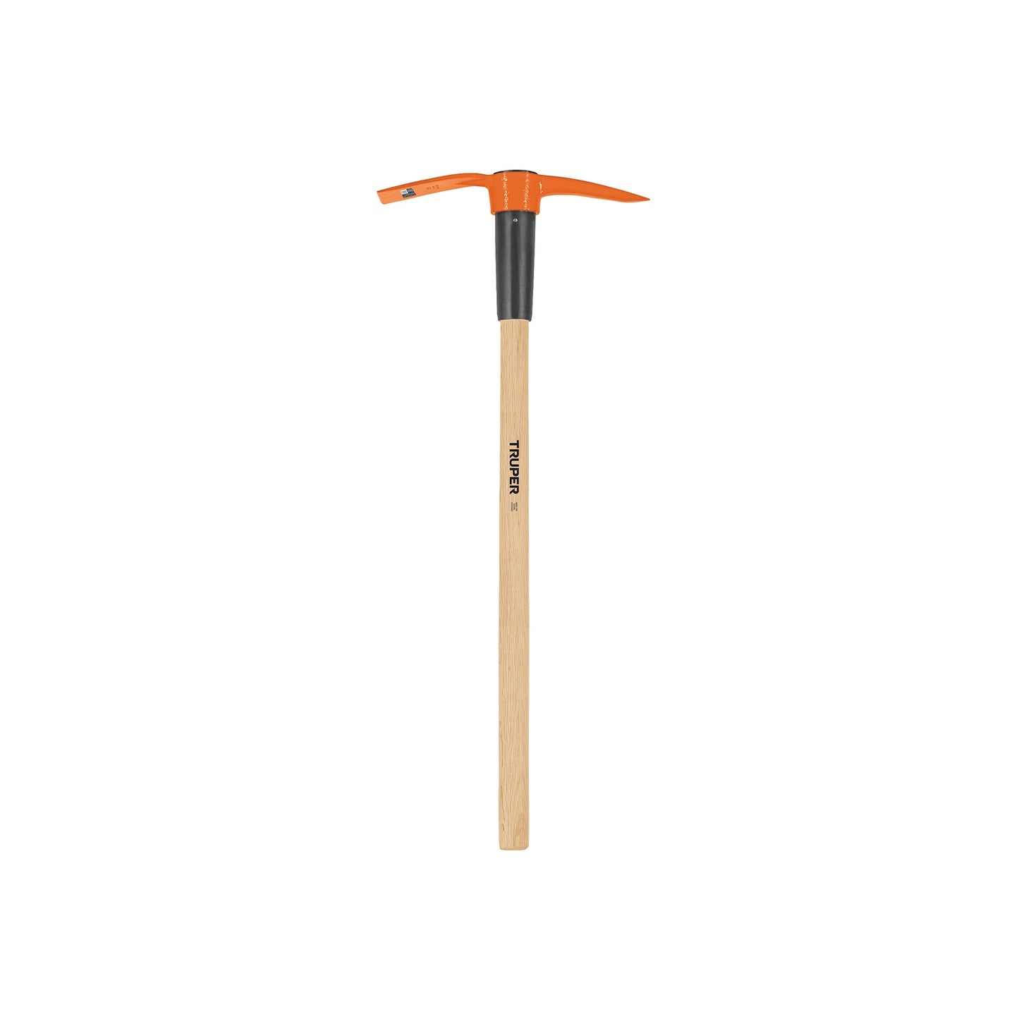 Talacho Pico 2.5 lb Truper TP-2.5MM - Herramienta Profesional para Excavación en Suelo Duro y Superficies Rocosas - Mango Madera 36" - Ideal Construcción y Jardinería