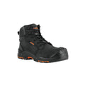 Bota de Seguridad Dieléctrica Antifatiga Truper ZC-428N #28 - Protección Profesional contra Riesgos Eléctricos y Fatiga Laboral - Piel Resistente a Aceites