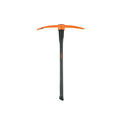 Zapapico Truper 6 lb Mango Fibra Vidrio 36" - Herramienta Profesional para Desenterrar Raíces y Romper Tierra Dura - ZP-6M