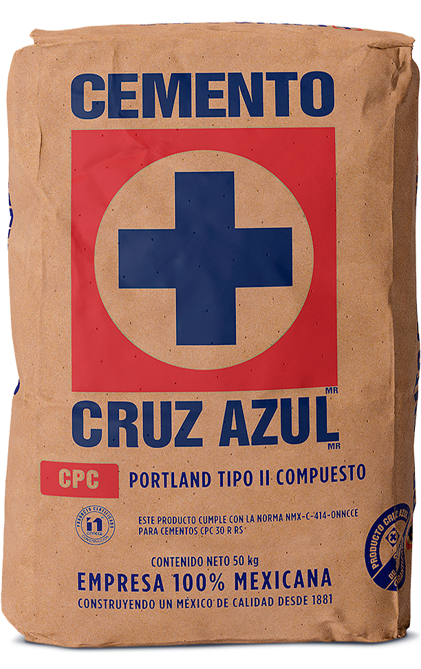 Cemento Cruz Azul CPC 30R RS – Bulto 50 kg