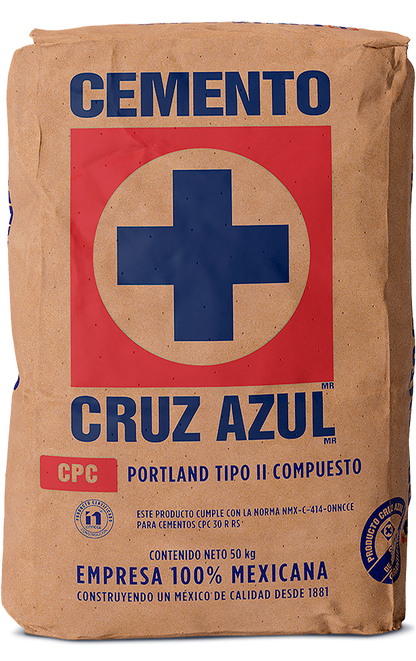 Cemento Cruz Azul CPC 30R RS – Bulto 50 kg
