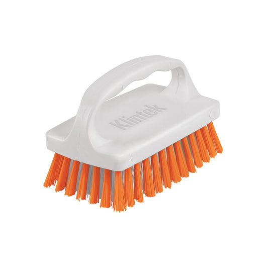 Cepillo tipo italiano de plástico Klintek CELI-45, color naranja