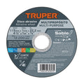 Disco de Corte Multimaterial 4-1/2" x 1 mm Truper Sable | DICOF-4510M