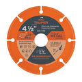Disco de Diamante para Corte de Metal 4-1/2" x 1.6 mm Truper | DID-445