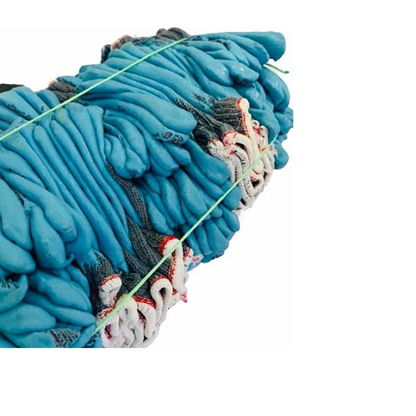 Guantes bloqueros por mayoreo para obra y construcción, paquete de 25 pares