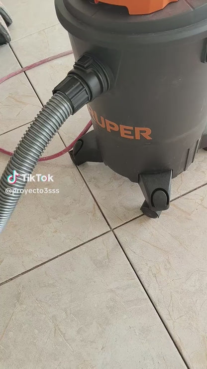 Aspiradora Industrial TRUPER 6 Galones Húmedo-Seco - Sólidos y Líquidos