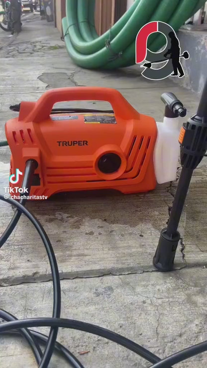 Hidrolavadora eléctrica compacta 1600 PSI, Truper