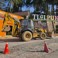 Renta de Retroexcavadora con Operador en Tlalpujahua | CAT 416E por Hora, Diésel Incluido y Martillo Hidráulico Opcional