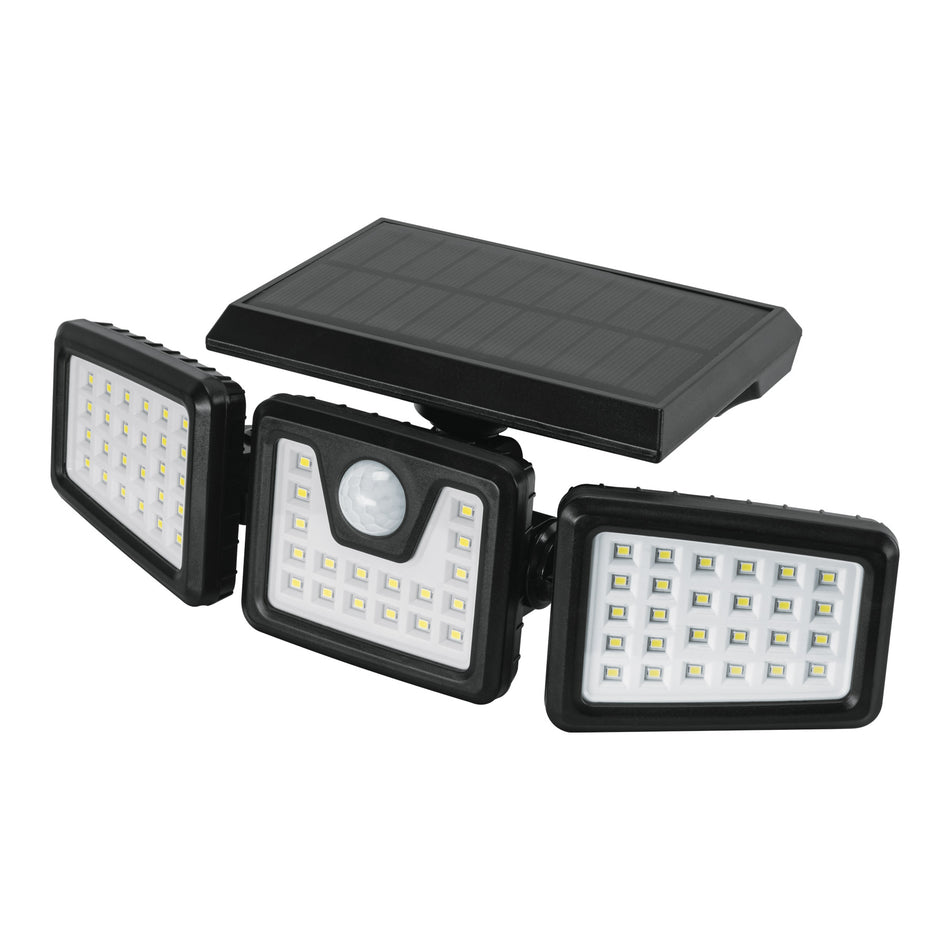 Luminario Solar LED 7 W con sensor de movimiento, Volteck.