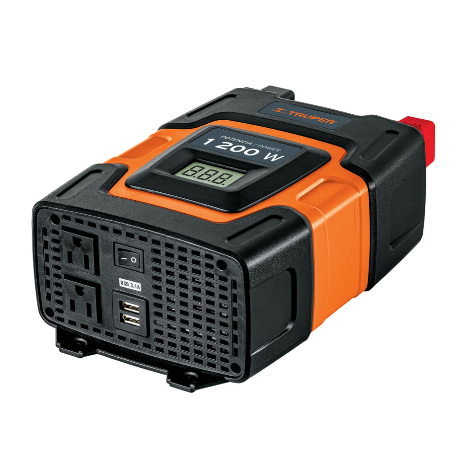 Inversor de corriente de 1200 W, Truper