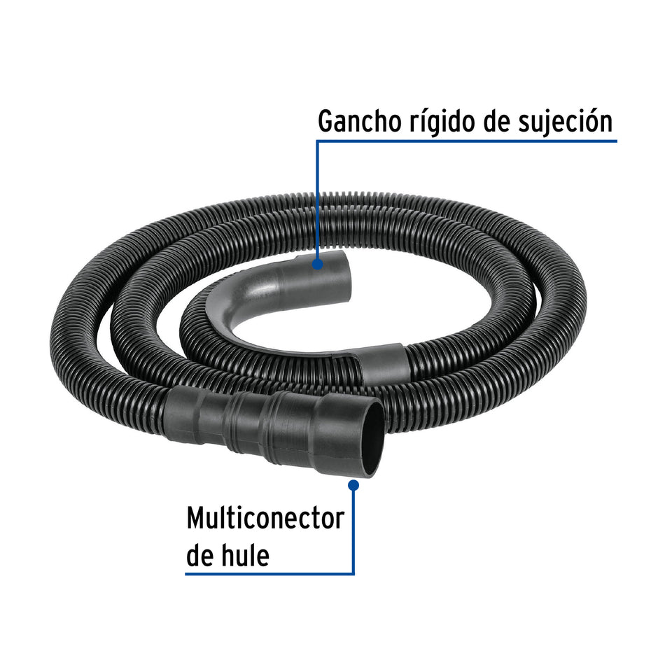 Manguera de 1.5 m de desagüe para lavadora, Foset