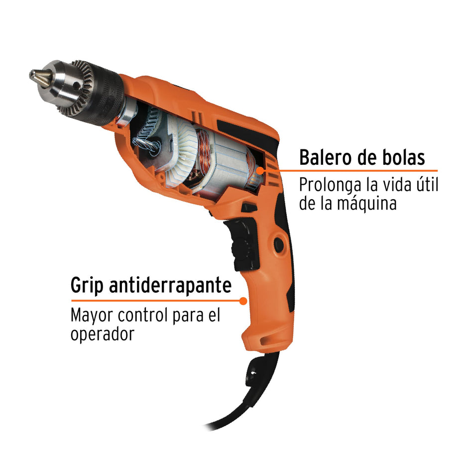 Rotomartillo 1/2" 600 W, profesional, Truper