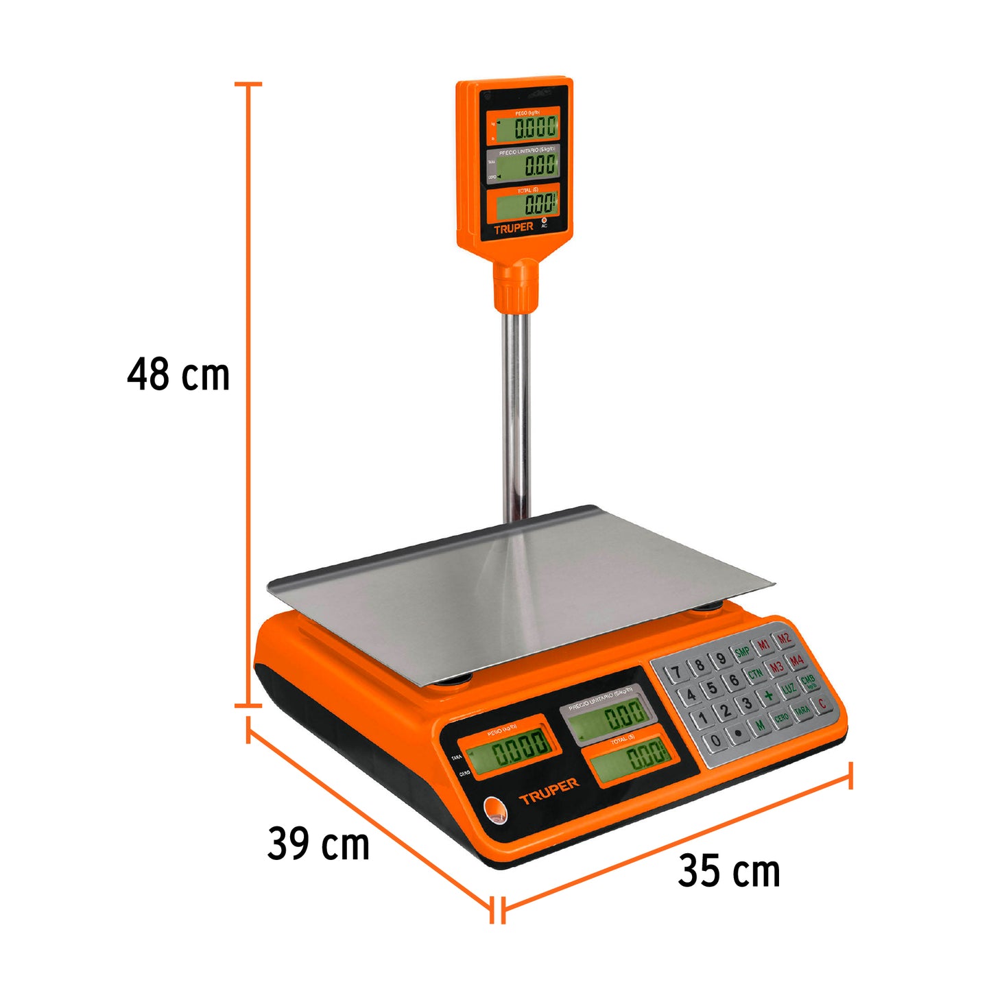 BASCULA 40KG DIGITAL - Fuller Machinery