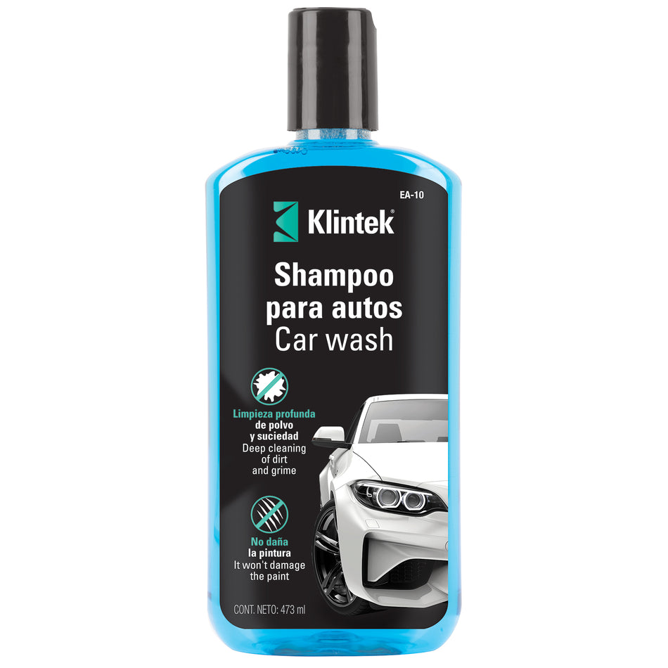 Champú para Auto Klintek, 473 ml – Limpieza y Brillo Profesional